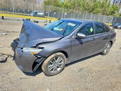 Salvage cars for sale from Copart Waldorf, MD: 2017 Toyota Camry se