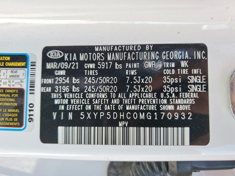 2021 KIA Telluride sx