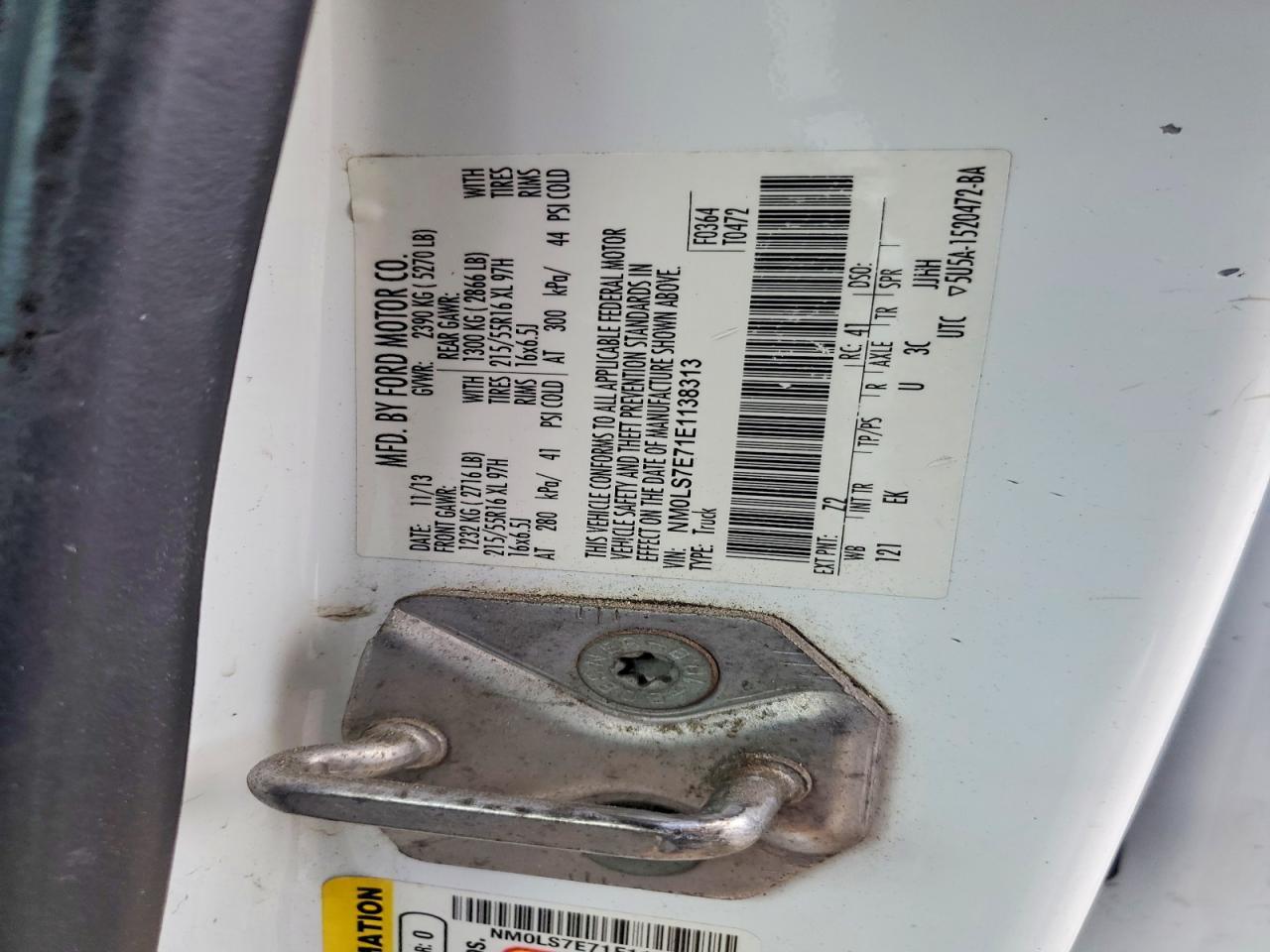 2014 Ford Transit Connect xl