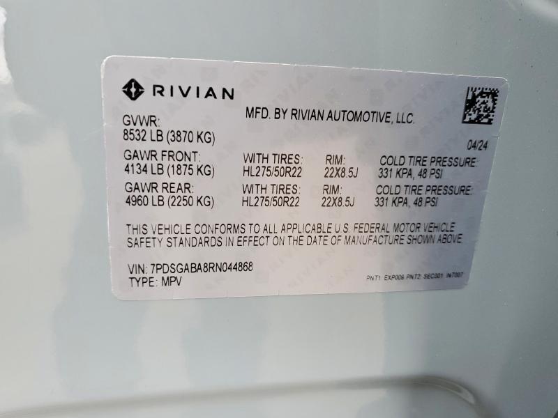 2024 Rivian R1S Adventure