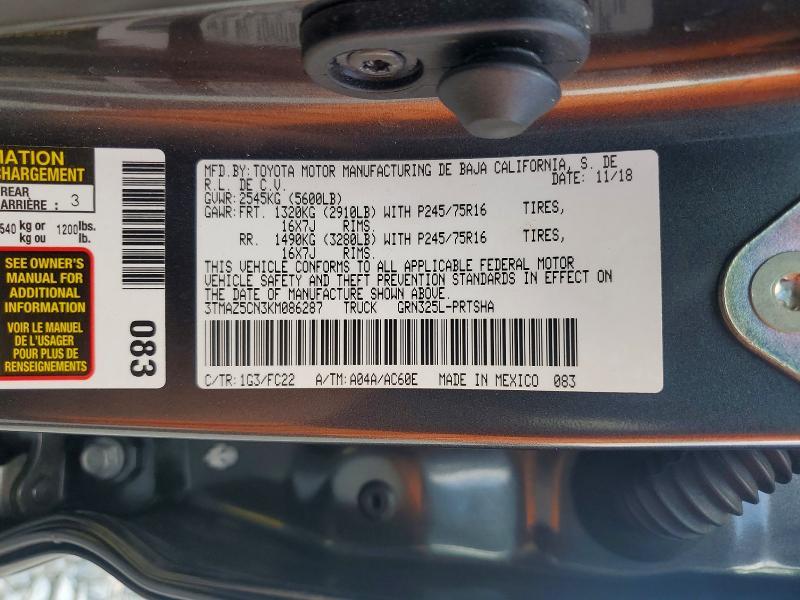 2019 Toyota Tacoma SR5 V6