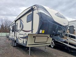 Salvage trucks for sale at Central Square, NY auction: 2016 Dutchmen 2016 Keystone Dwnali Camper