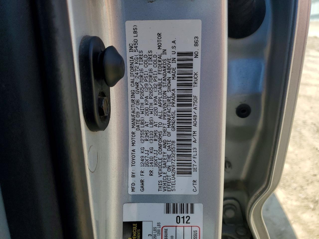 2007 Toyota Tacoma V6