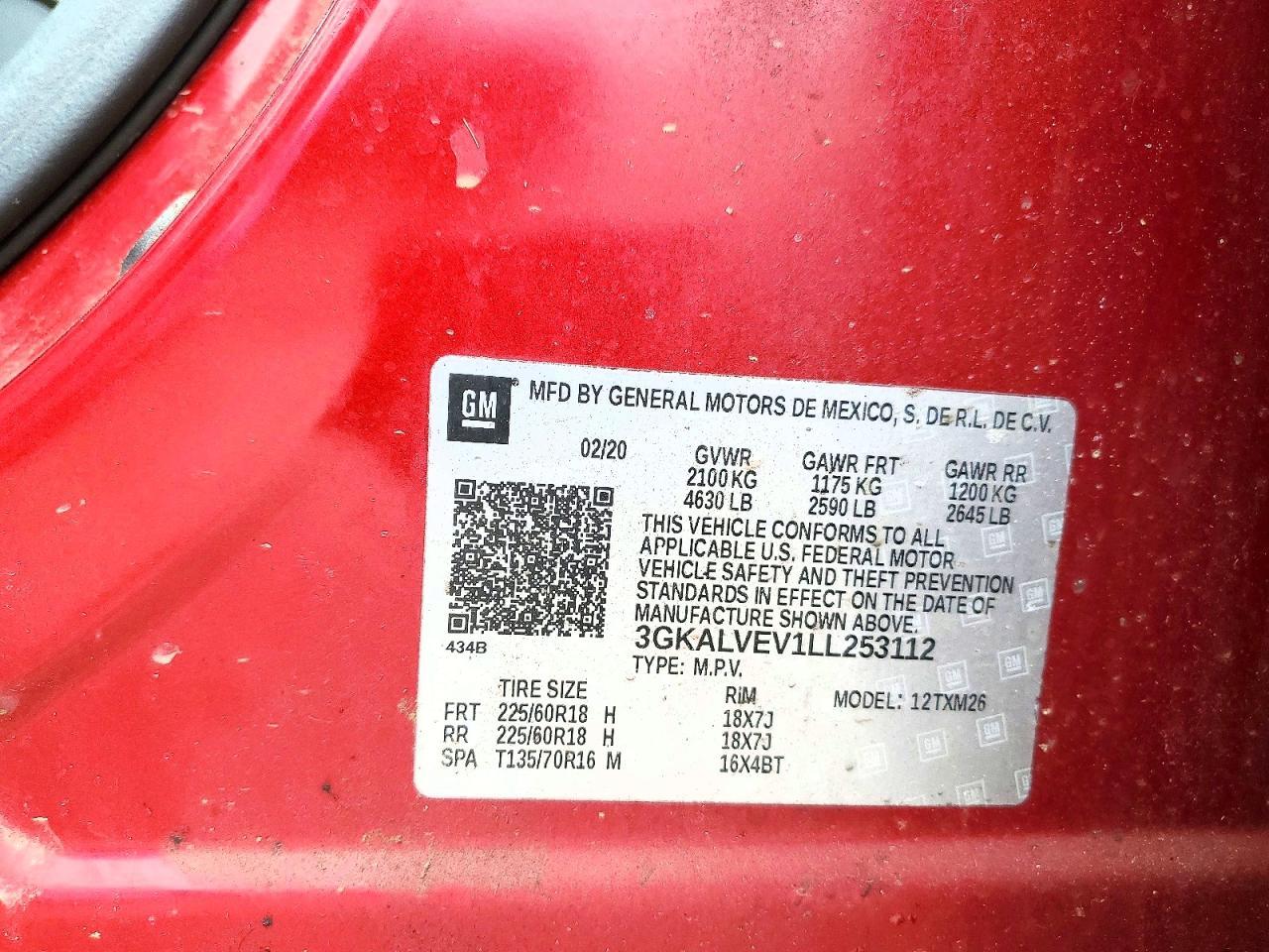 2020 GMC Terrain slt