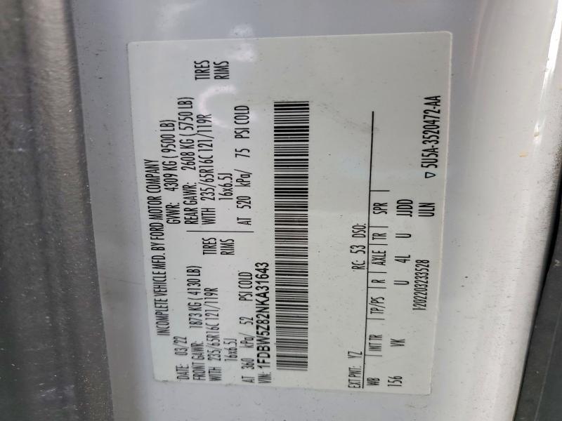 2022 Ford Transit Delivery Truck