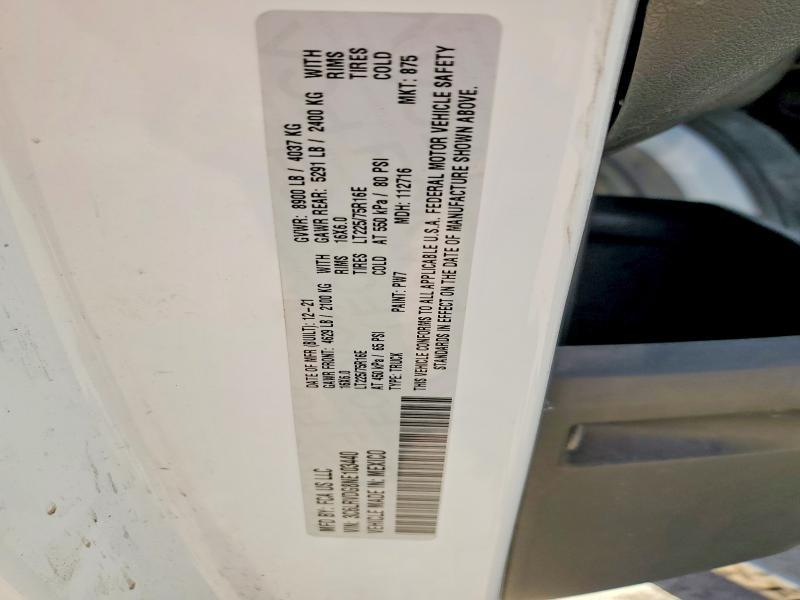 2022 Dodge Ram Promaster 2500 2500 High