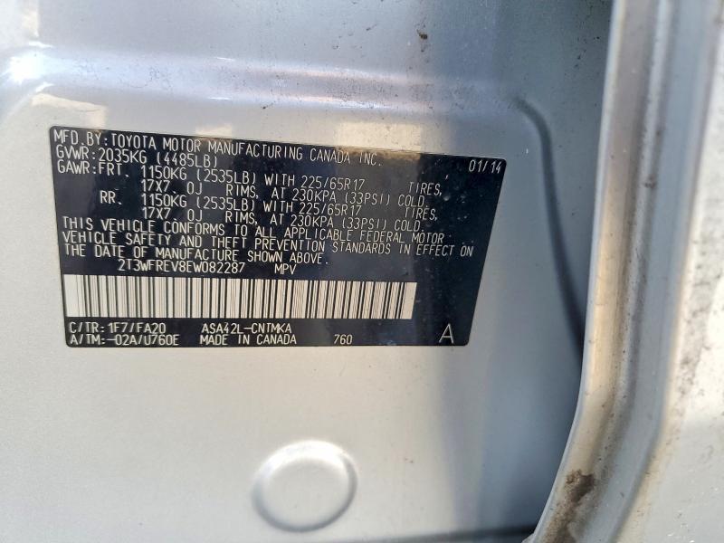 2014 Toyota Rav4 xle