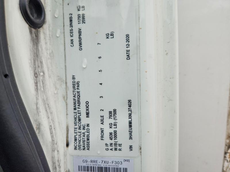 2022 International Mv607 box Truck