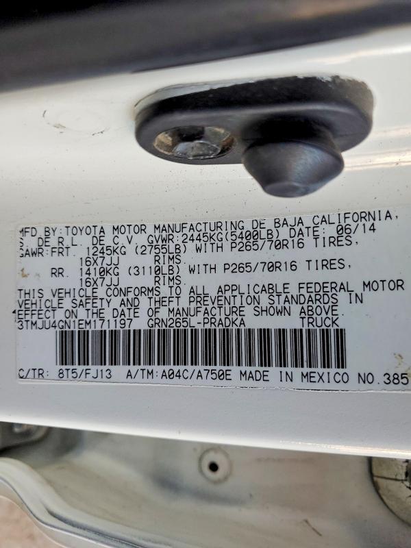2014 Toyota Tacoma Prerunner V6