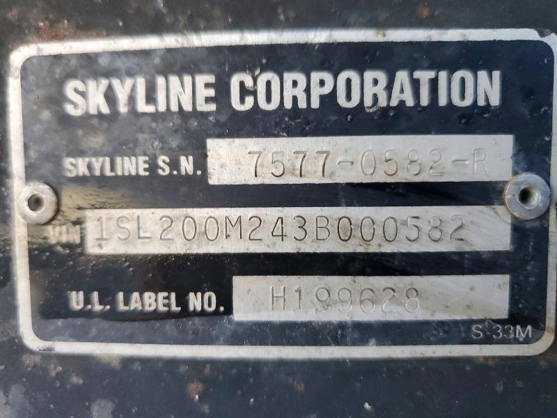 2003 Layton 2003 Skyline Laytoeries-Camper