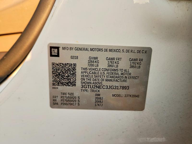 2018 GMC Sierra K1500 SLT