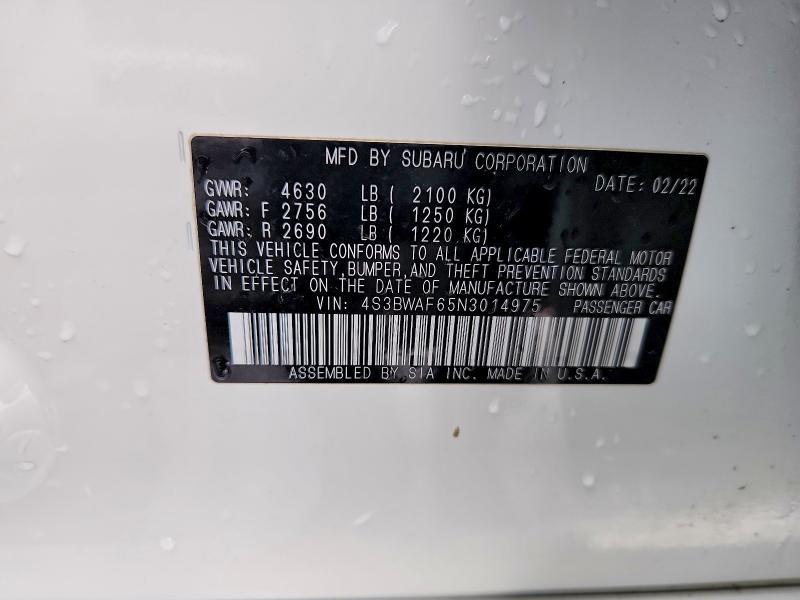 2022 Subaru Legacy Premium