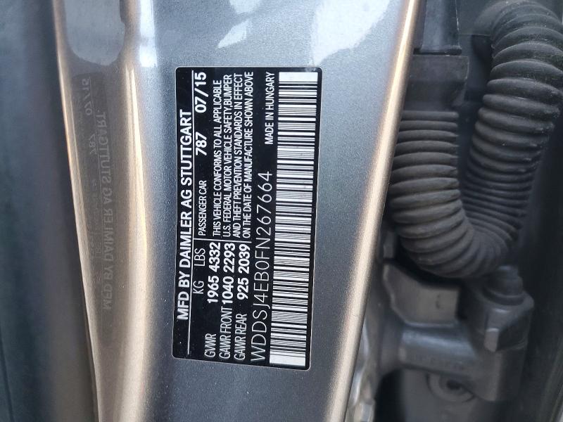 2015 Mercedes-Benz Cla 250