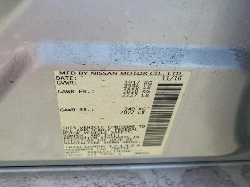 2017 Nissan Altima 2.5 s