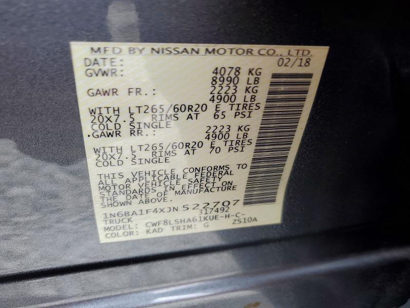 2018 Nissan Titan XD SV