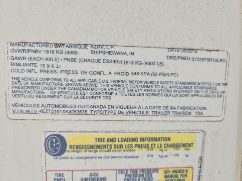 2019 Kzinc Sportsmen 2019 Kzrv Sonic Lite Camper