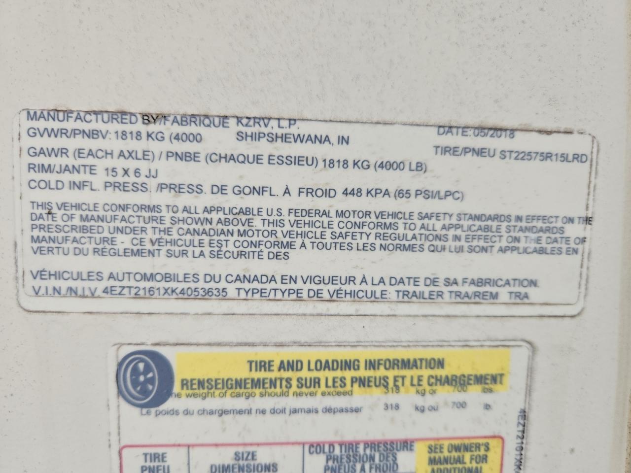 2019 Kzinc Sportsmen 2019 Kzrv Sonic Lite Camper