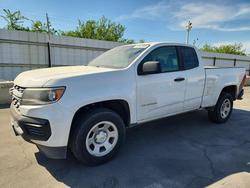 Salvage trucks for sale at Fresno, CA auction: 2021 Chev Colorado