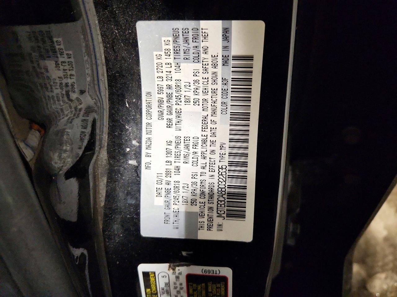 2011 Mazda Cx-9