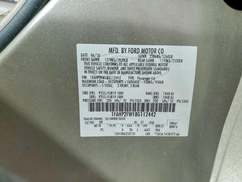 2011 Ford Taurus