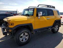 Salvage cars for sale from Copart Fresno, CA: 2007 Toyota Fj Cruiser Base