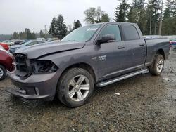 Salvage trucks for sale at Spanaway, WA auction: 2014 Dodge RAM 1500 Sport