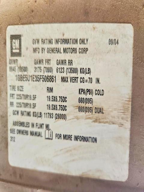 2005 Chevrolet C5500 Recreational Vehicle