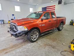 Salvage trucks for sale at Barberton, OH auction: 2013 Dodge RAM 1500 ST