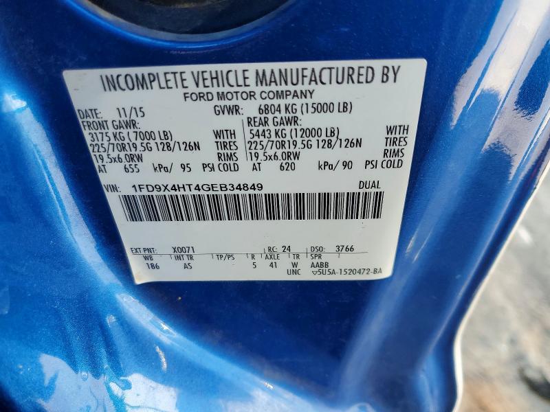 2016 Ford F450 Super Duty Chipper Truck