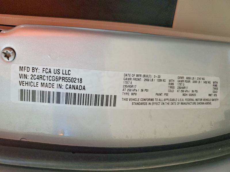 2023 Chrysler Voyager lx