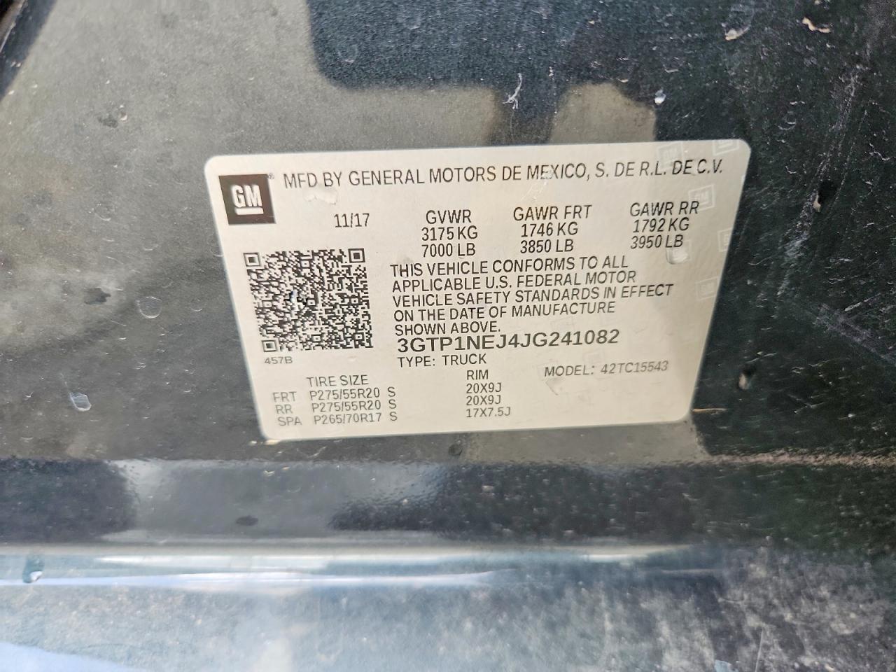 2018 GMC Sierra C1500 SLT