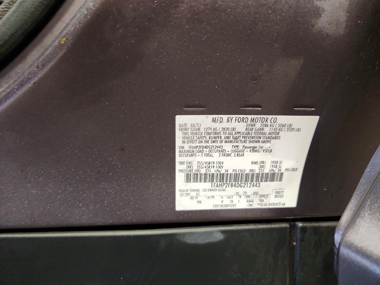 2013 Ford Taurus Limited