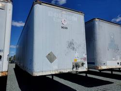 Salvage trucks for sale at Concord, NC auction: 1993 Nafu DRY Van Trailer-DRY Van Trailer
