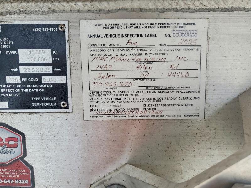 2026 Mac Trailer Manufacturing Trailers