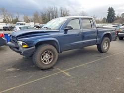 Dodge Dakota salvage cars for sale: 2003 Dodge Dakota Quad Sport