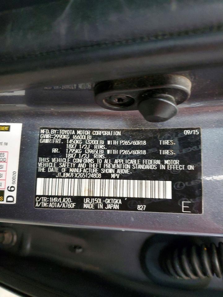 2016 Lexus Gx 460 Base