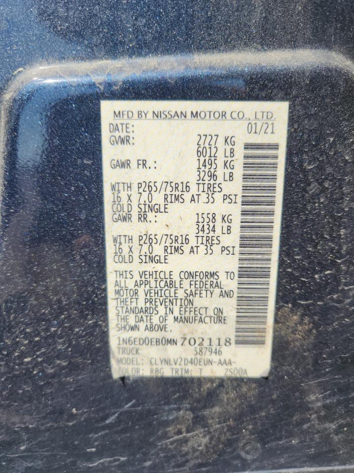 2021 Nissan Frontier PRO-4X
