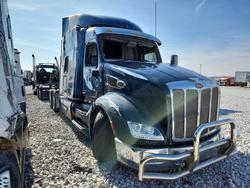 Salvage trucks for sale at Greenwood, NE auction: 2020 Peterbilt 579 Semi Truck