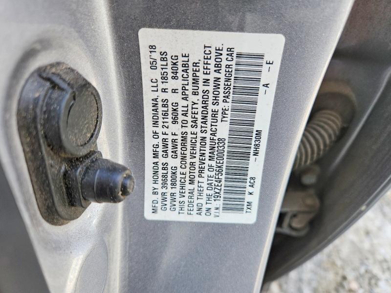 2019 Honda Insight ex