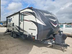 Salvage trucks for sale at Houston, TX auction: 2017 Heartland Tland North Trail Camper