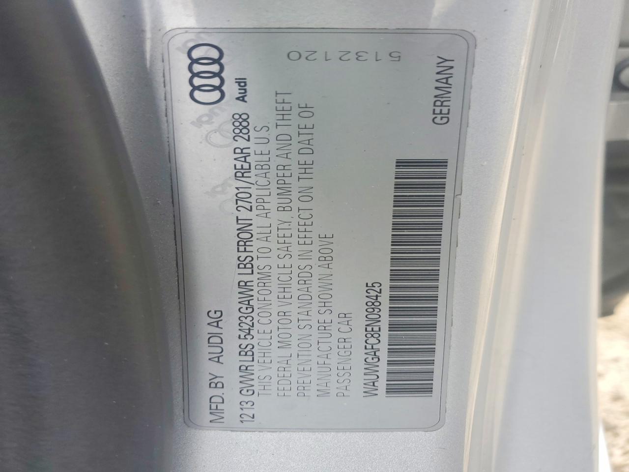 2014 Audi A7 Premium Plus