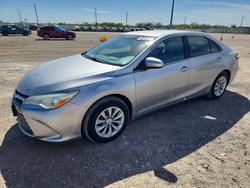 Salvage cars for sale from Copart Temple, TX: 2016 Toyota Camry le
