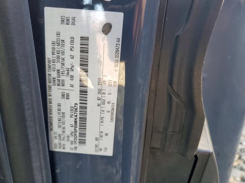 2021 Ford Transit Delivery Truck