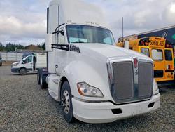 Salvage trucks for sale at Spanaway, WA auction: 2018 Kenworth T680 Semi Truck