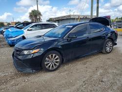 Toyota salvage cars for sale: 2020 Toyota Camry le
