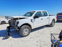 Salvage trucks for sale at Taylor, TX auction: 2022 Ford F150 Supercrew