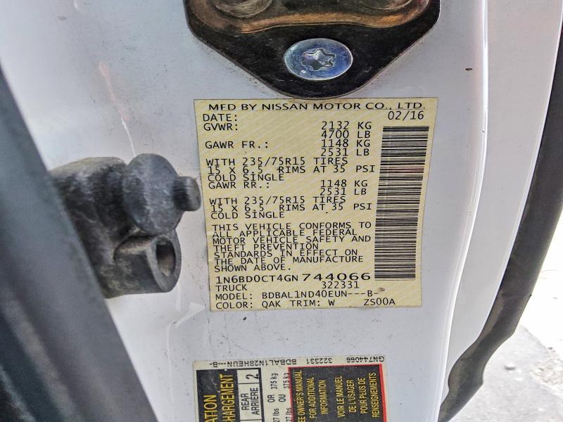 2016 Nissan Frontier S