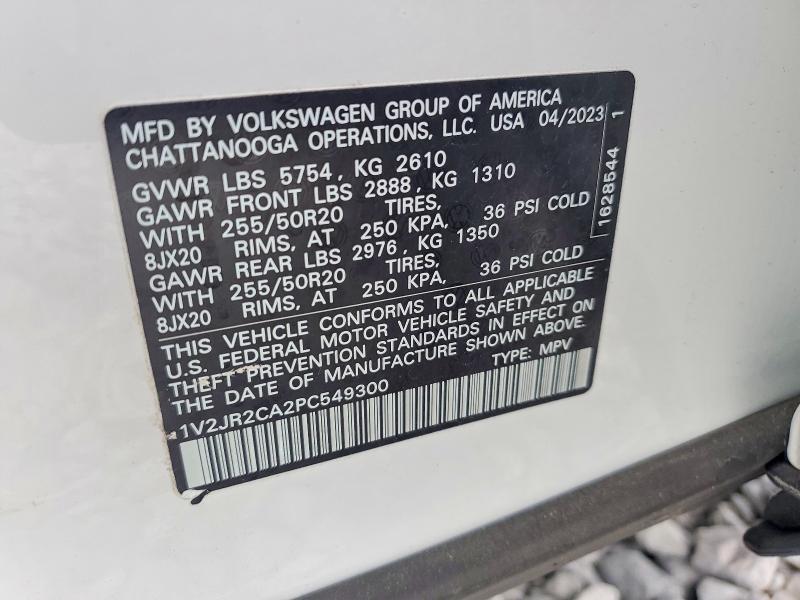 2023 Volkswagen Atlas se