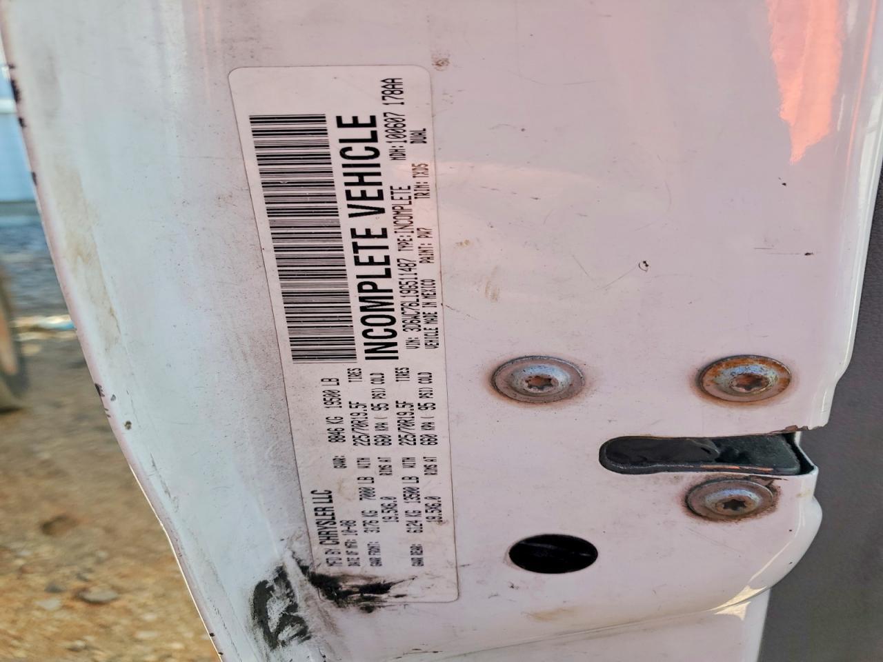 2009 Dodge 2009 Dodg RAM Truck Cab AND Chassis