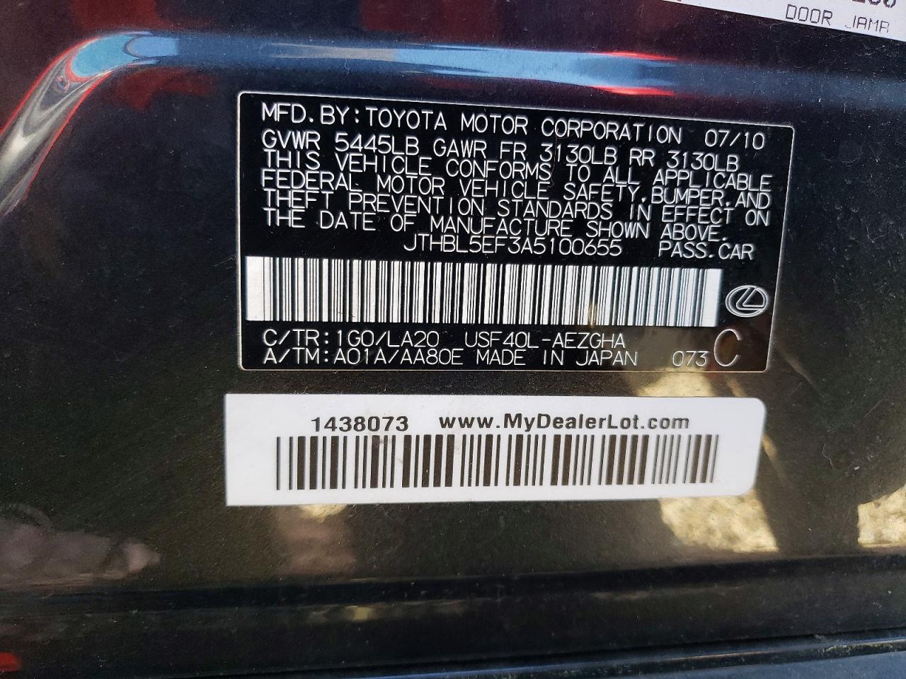 2010 Lexus Ls 460 Base